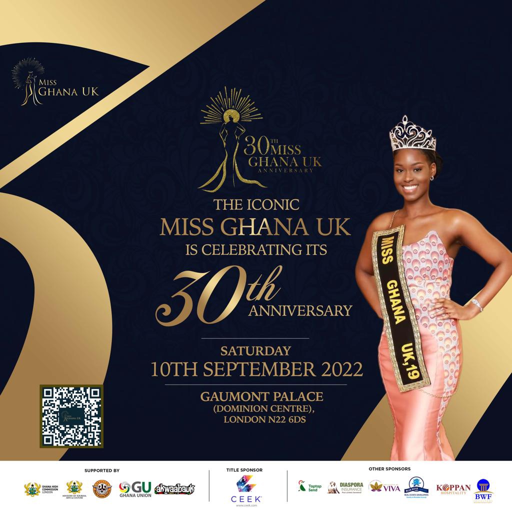 Miss Ghana UK scheduled for September 10